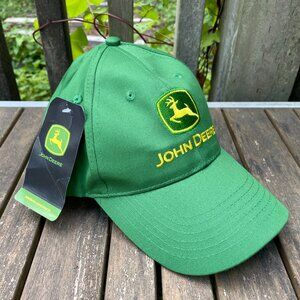 John Deere Logo Trucker Hat New Tags